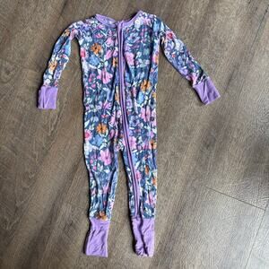 Little Sleepies Dusk Bloom Zippy